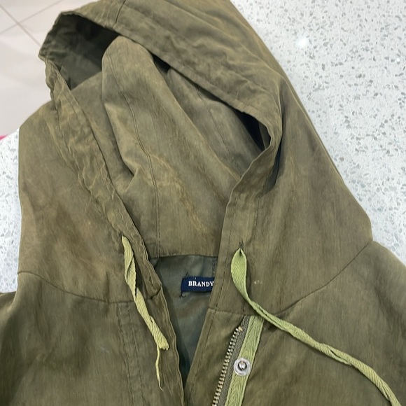 Brandy Melville Army Green Hailey Utility Jacket One Size med - Picture 5 of 10